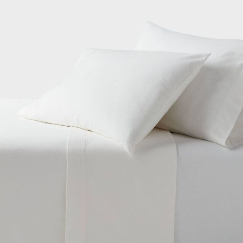 Threshold White Cotton Sheet Set with Pillowcases